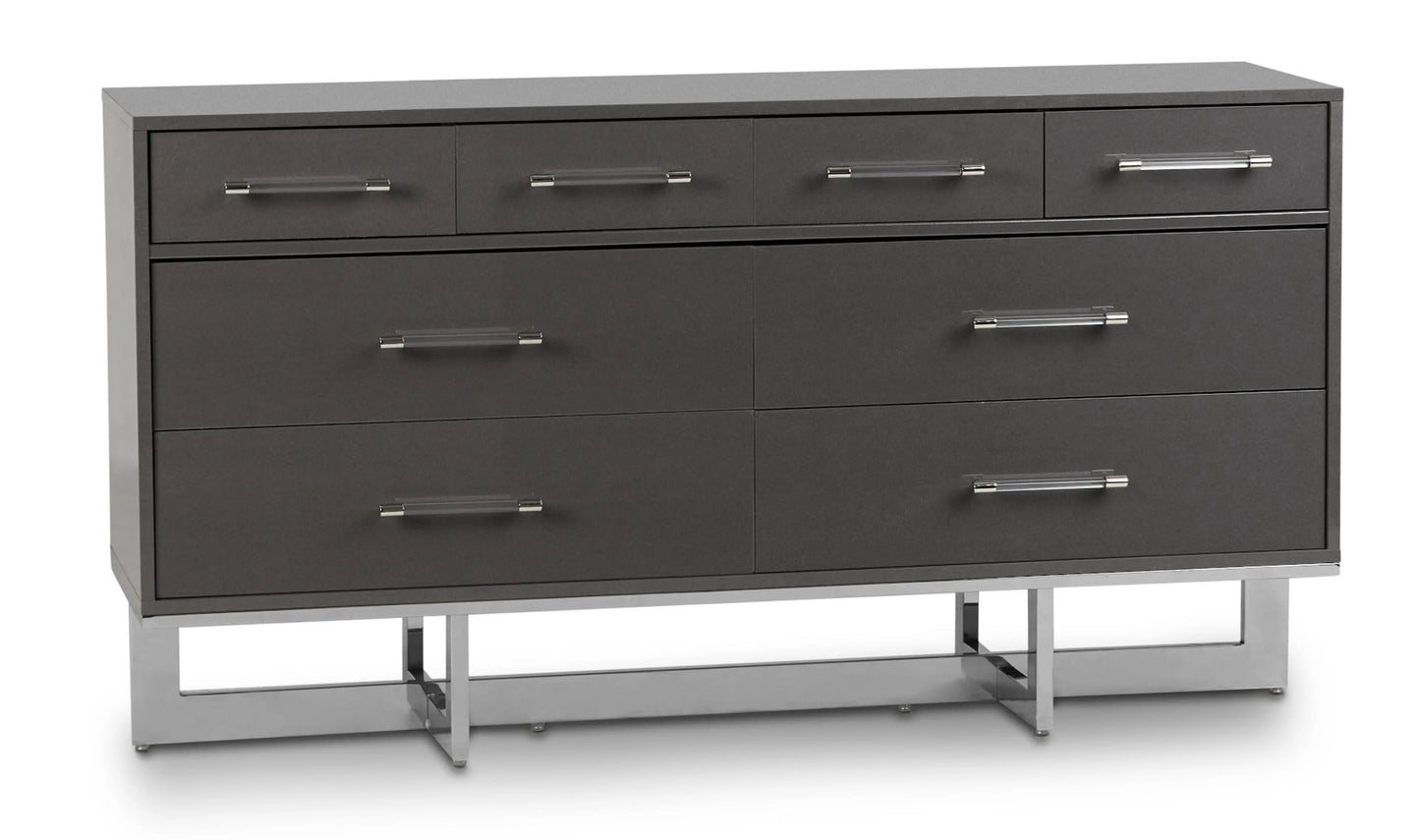 Grey Dresser 8 Drawers Brand New