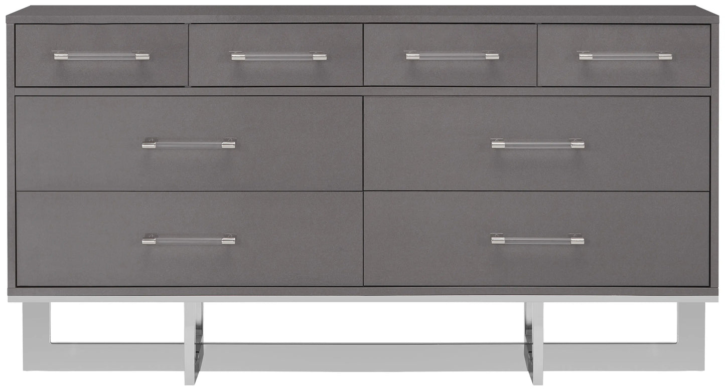 Grey Dresser 8 Drawers Brand New